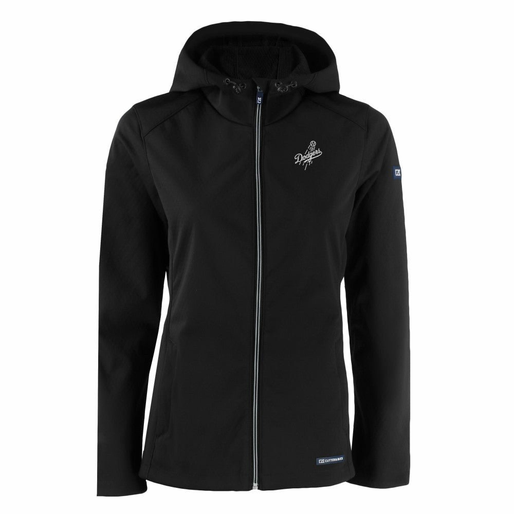 Los Angeles Dodgers Cutter & Buck Women's Evoke Eco Softshell Recycled Full-Zip Hoodie Jacket Near Me