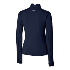 Detroit Tigers Cutter & Buck Women's Traverse Stretch Quarter-Zip Pullover Top for sale