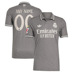 Adidas Real Madrid Originals 2024/25 Third Custom Jerseys - Charcoal