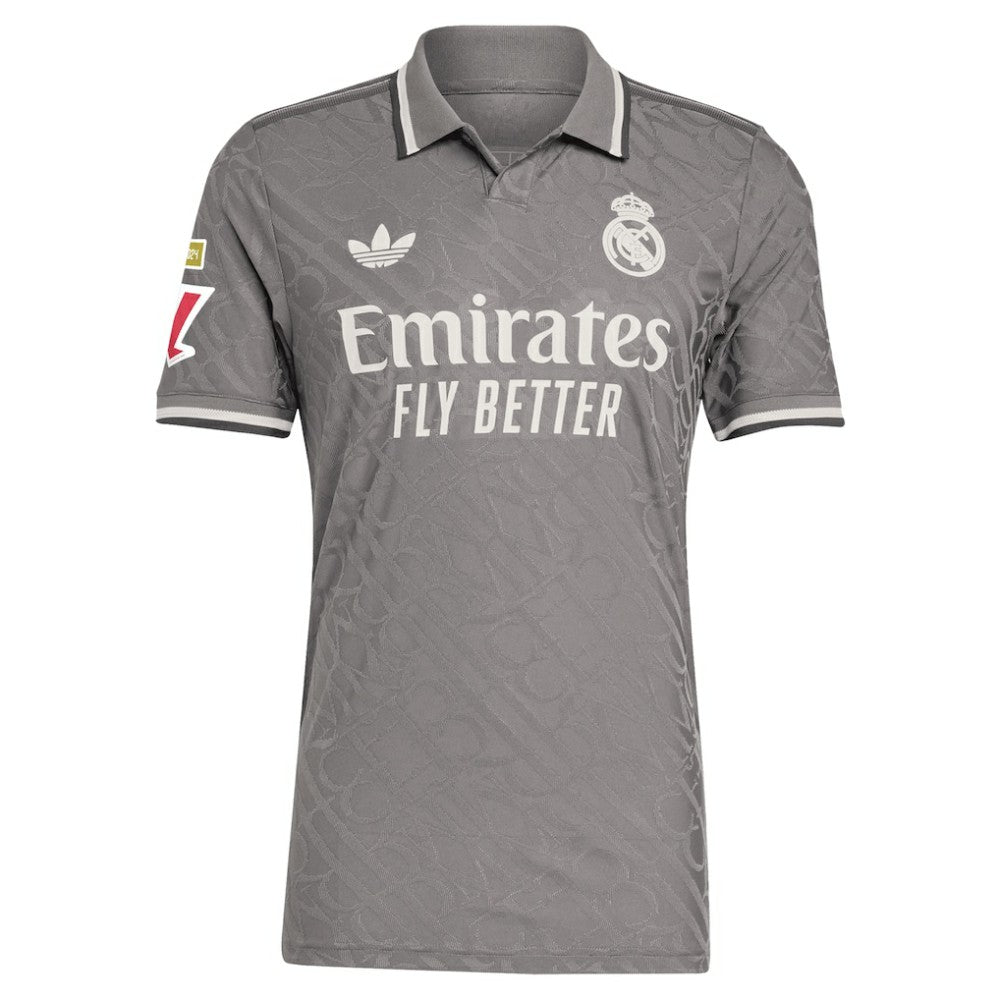 Adidas Real Madrid Originals 2024/25 Third Custom Jerseys - Charcoal