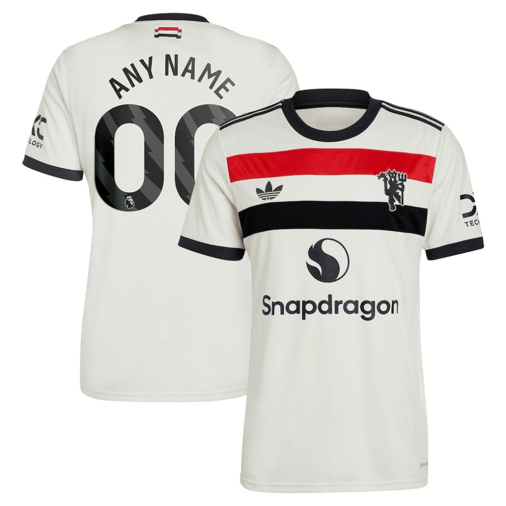 Adidas Manchester United Originals 2024/25 Third Custom Replica Jerseys - Cream