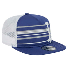 Los Angeles Dodgers New Era 9FIFTY A-Frame Trucker Snapback Hat discount