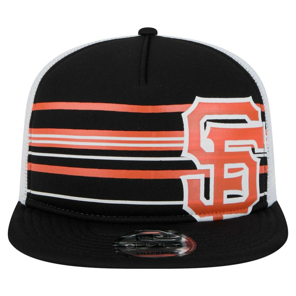 San Francisco Giants New Era 9FIFTY A-Frame Trucker Snapback Hat Lifestyle