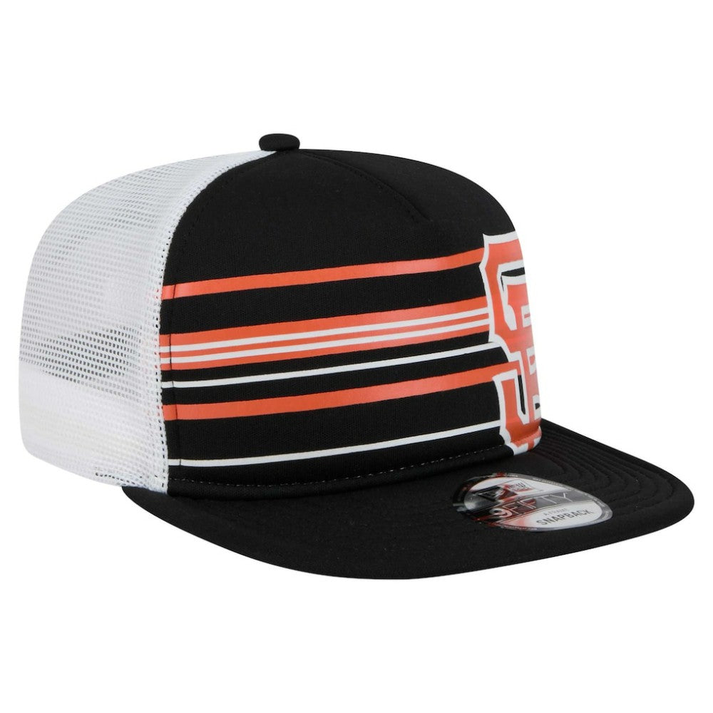 San Francisco Giants New Era 9FIFTY A-Frame Trucker Snapback Hat Lifestyle
