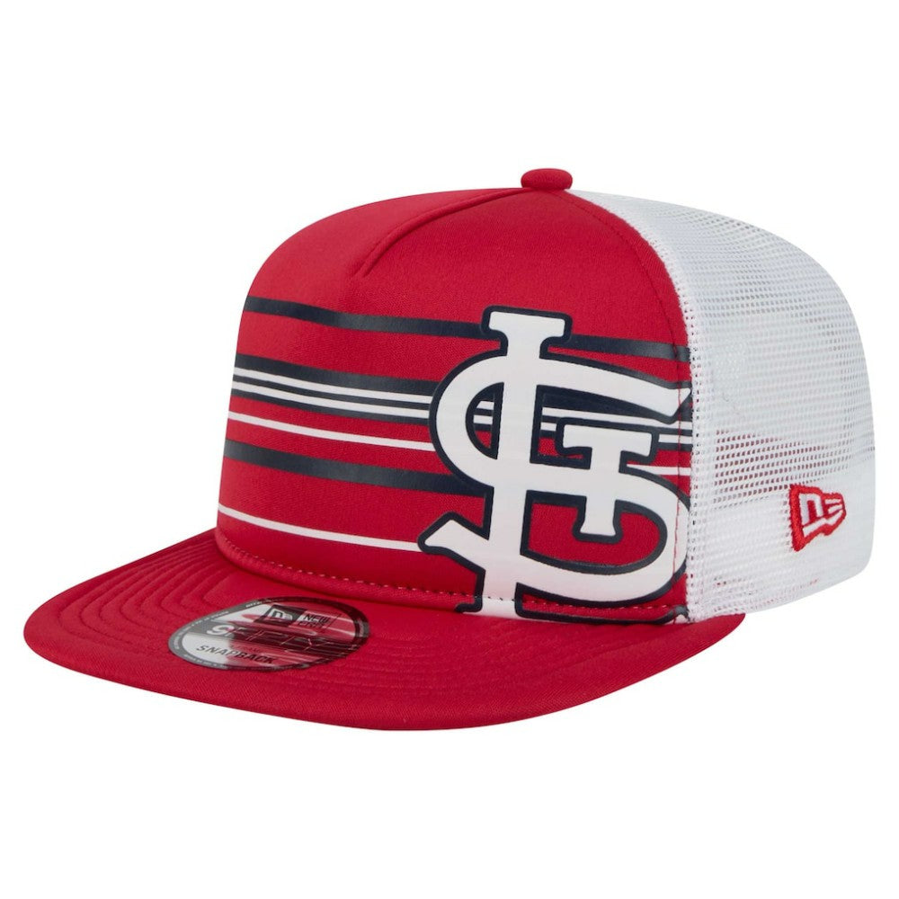 St. Louis Cardinals New Era 9FIFTY A-Frame Trucker Snapback Hat for sale