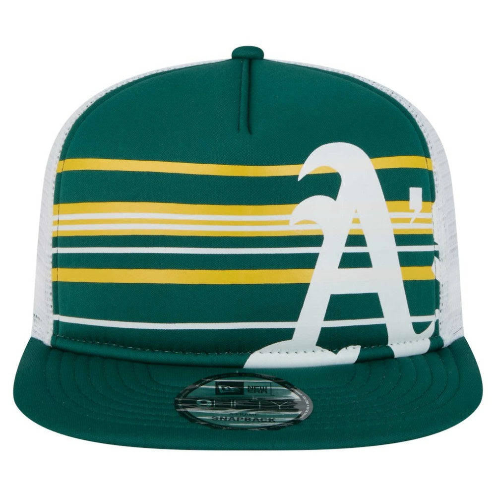 Athletics New Era 9FIFTY A-Frame Trucker Snapback Hat discount
