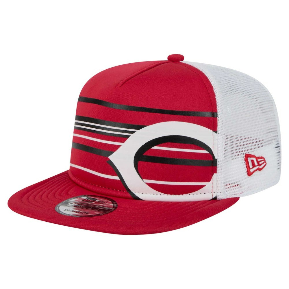 Cincinnati Reds New Era 9FIFTY A-Frame Trucker Snapback Hat Clearance