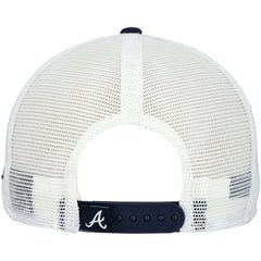 Atlanta Braves New Era A-Frame Trucker 9FIFTY Snapback Hat for sale