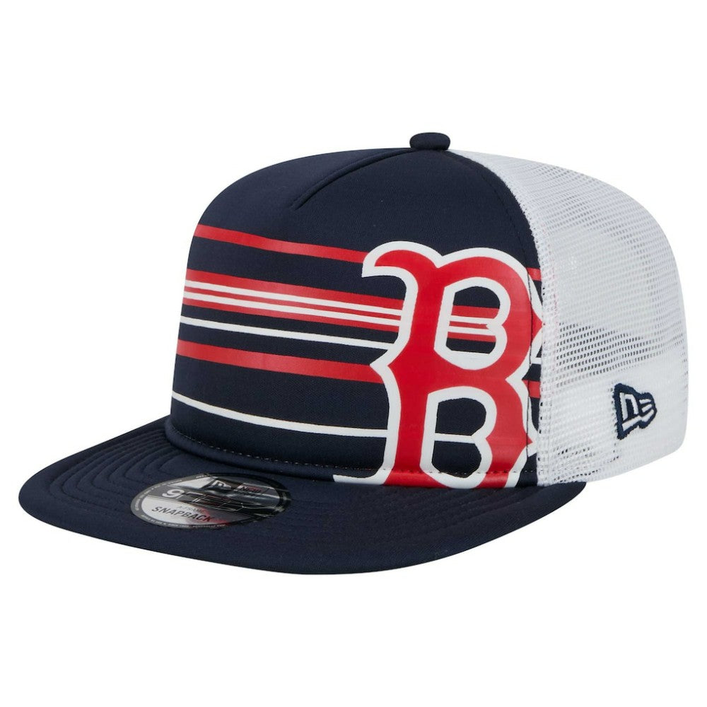 Boston Red Sox New Era 9FIFTY A-Frame Trucker Snapback Hat Sale