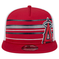 Los Angeles Angels New Era 9FIFTY A-Frame Trucker Snapback Hat On Sale