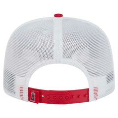 Los Angeles Angels New Era 9FIFTY A-Frame Trucker Snapback Hat On Sale