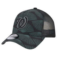 Washington Nationals New Era 9FORTY A-Frame Trucker Adjustable Hat Sale
