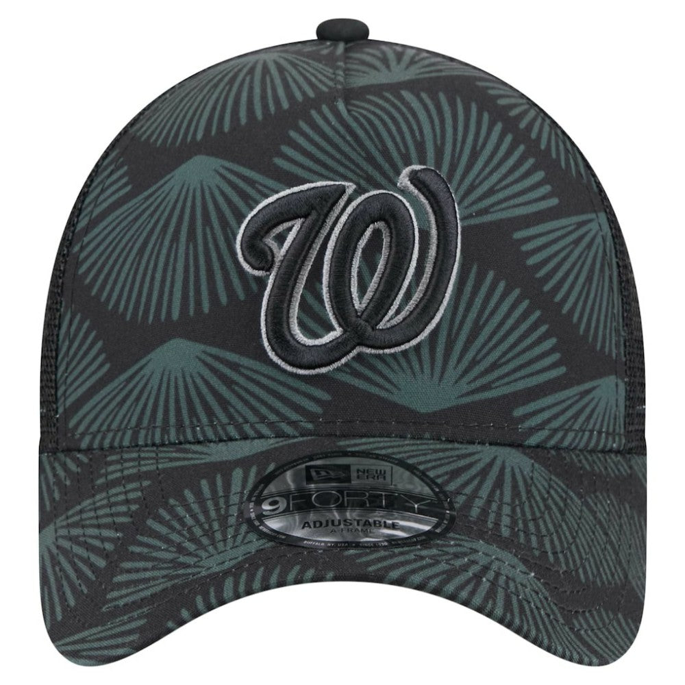 Washington Nationals New Era 9FORTY A-Frame Trucker Adjustable Hat Sale