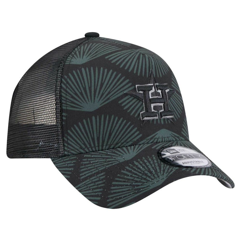 Houston Astros New Era 9FORTY A-Frame Trucker Adjustable Hat discount