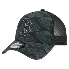 Boston Red Sox New Era 9FORTY A-Frame Trucker Adjustable Hat Clearance
