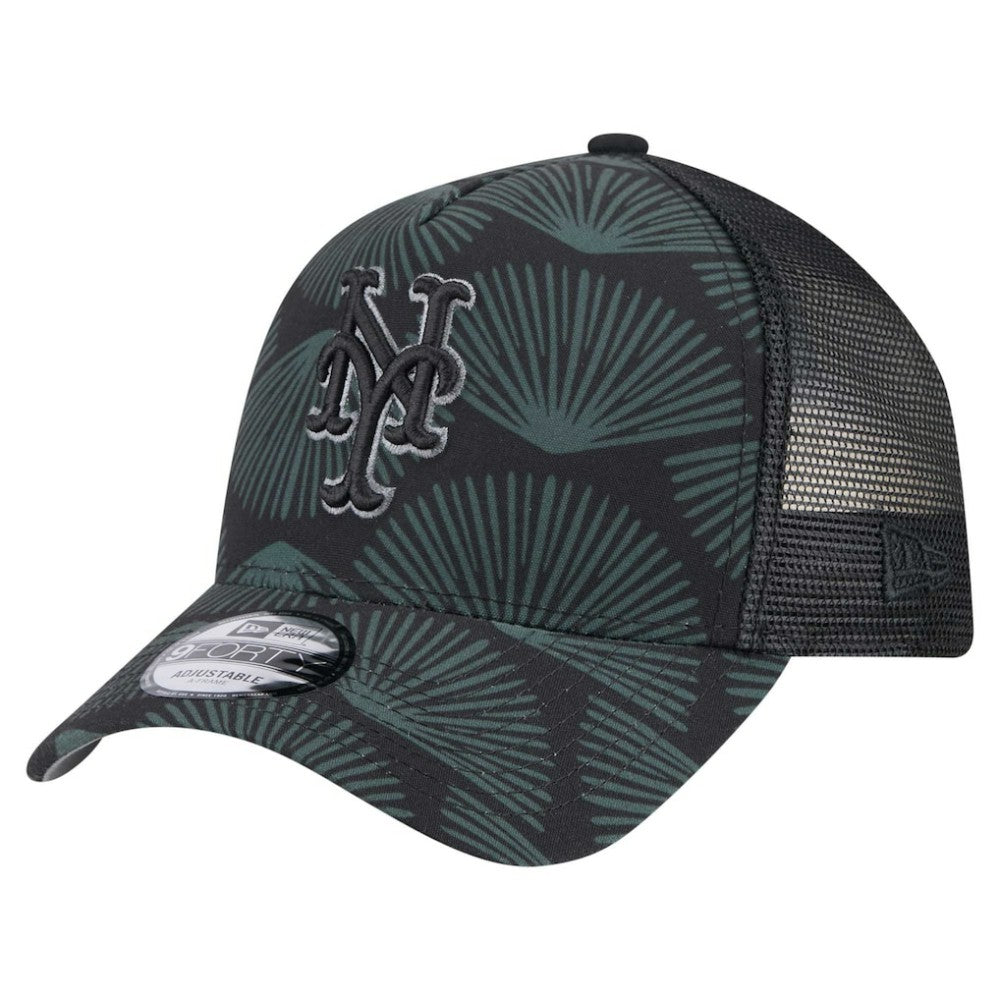 New York Mets New Era 9FORTY A-Frame Trucker Adjustable Hat Near Me