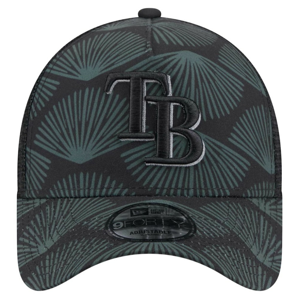 Tampa Bay Rays New Era 9FORTY A-Frame Trucker Adjustable Hat On Sale