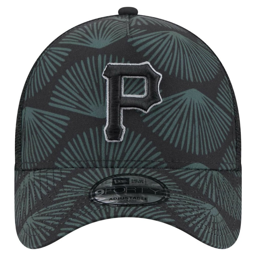 Pittsburgh Pirates New Era 9FORTY A-Frame Trucker Adjustable Hat On Sale