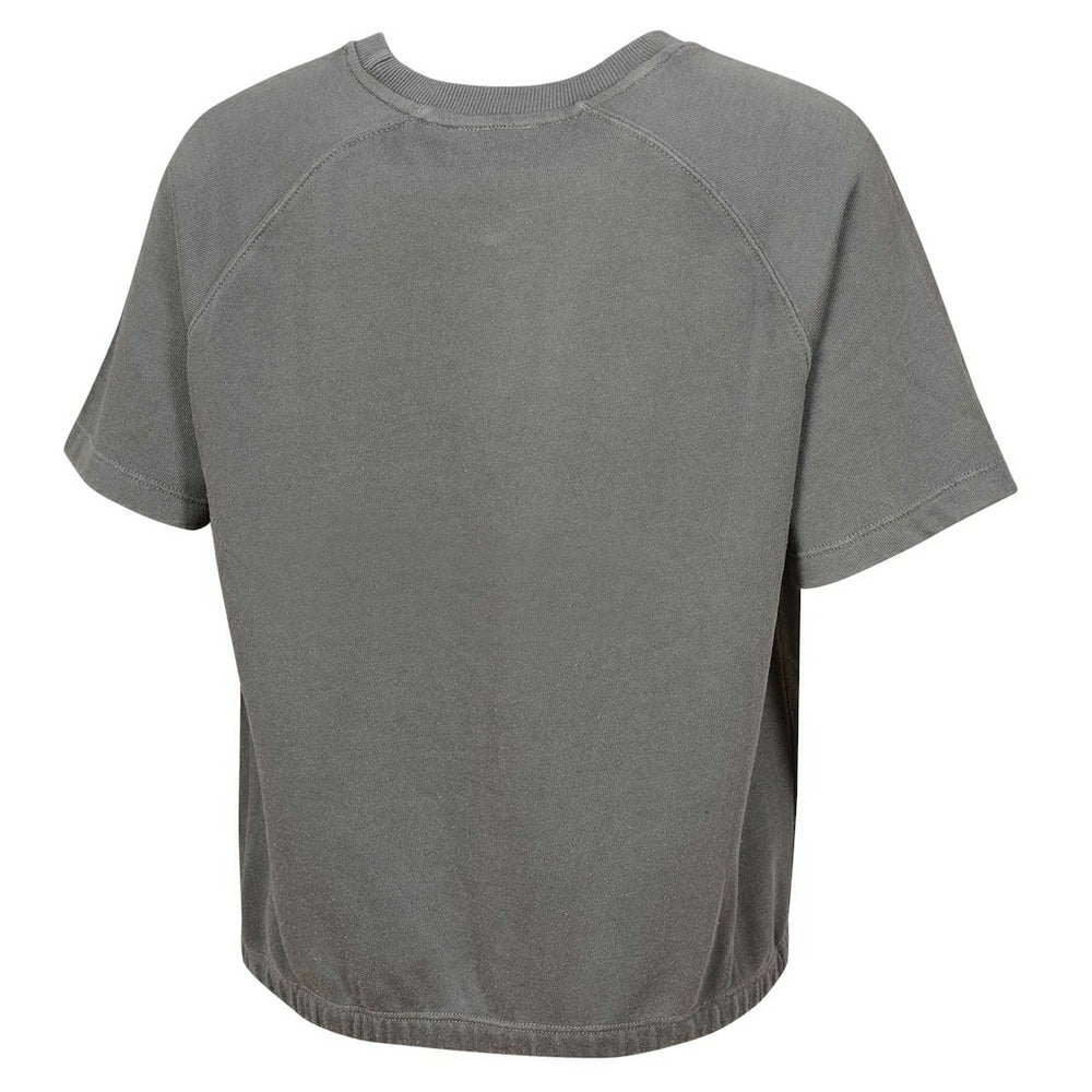 Dallas Cowboys Women's Mineral Wash Short Sleeve Top Gray - NFL