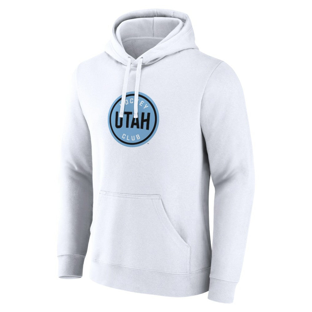 Utah Mammoth - Fanatics Draft Logo Pullover Hoodie White