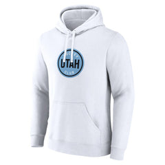 Utah Mammoth - Fanatics Draft Logo Pullover Hoodie White