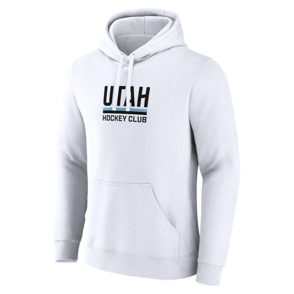 Utah Mammoth - Fanatics Secondary Logo Pullover Hoodie White