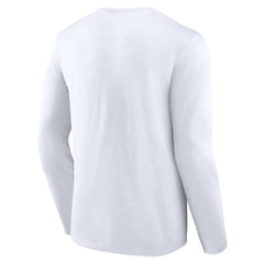 Utah Mammoth - Fanatics Draft Logo Long Sleeve T-Shirt White