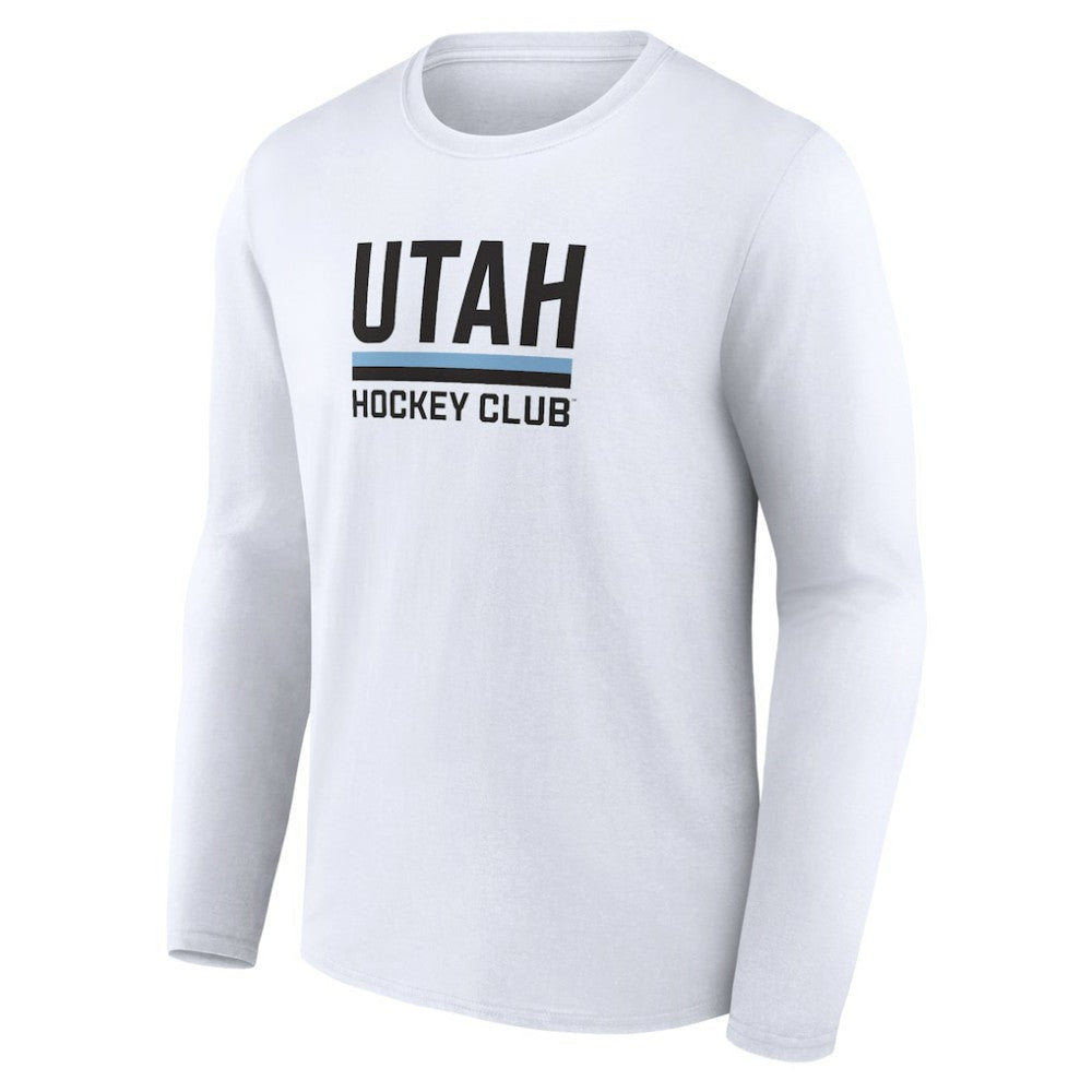 Utah Mammoth - Fanatics Secondary Logo Long Sleeve T-Shirt White