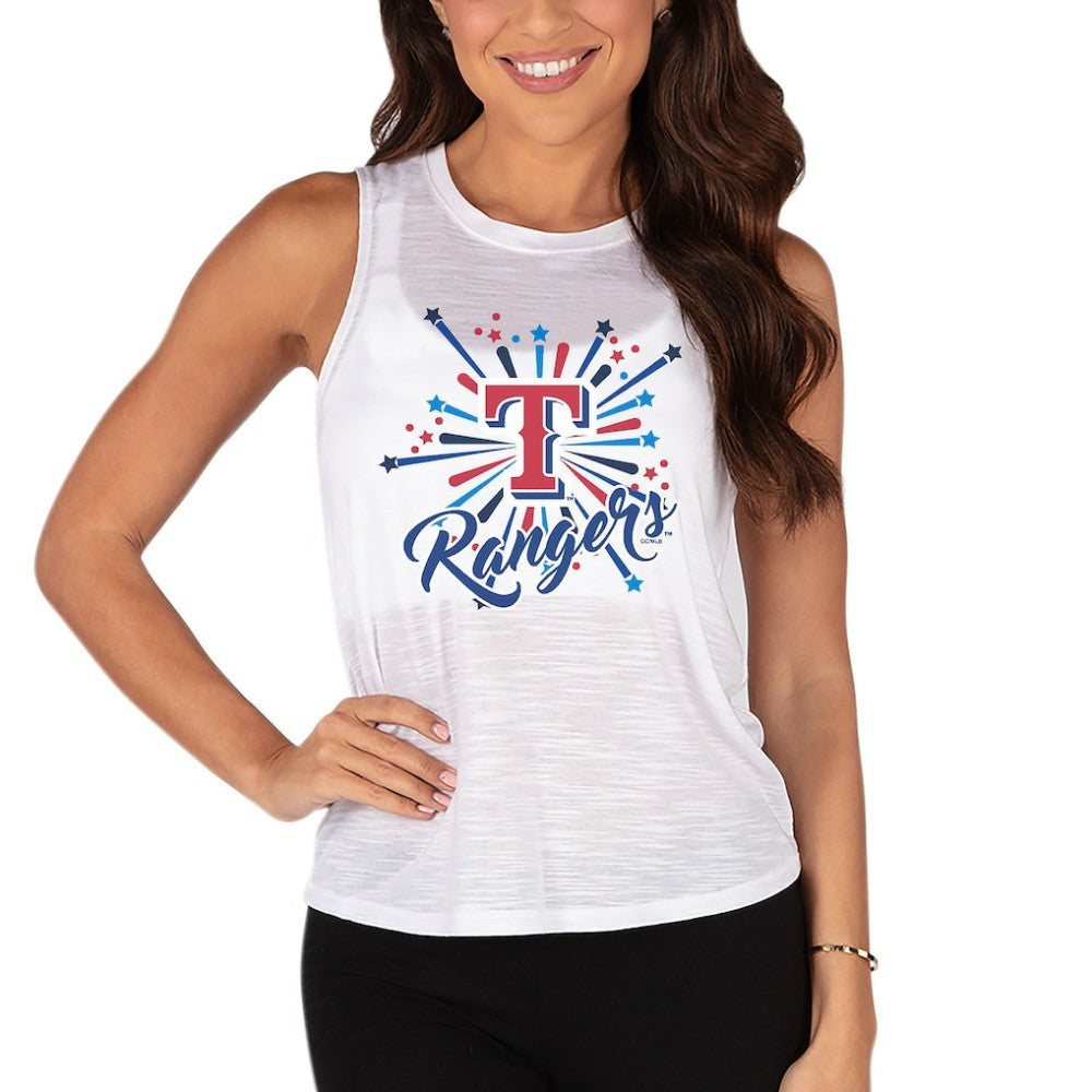 Texas Rangers Concepts Sport Women's Infuse Tank Top discount
