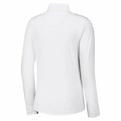 Buffalo Bills Women's Sport Playa Vista IslandZone Quarter-Zip Jacket White - Tommy Bahama