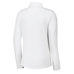 Kansas City Chiefs Women's Sport Playa Vista IslandZone Quarter-Zip Jacket White - Tommy Bahama