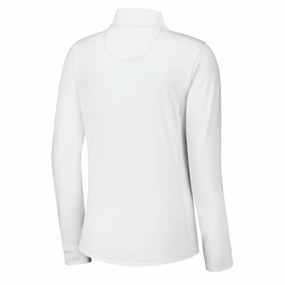 Tampa Bay Buccaneers Women's Sport Playa Vista IslandZone Quarter-Zip Jacket White - Tommy Bahama