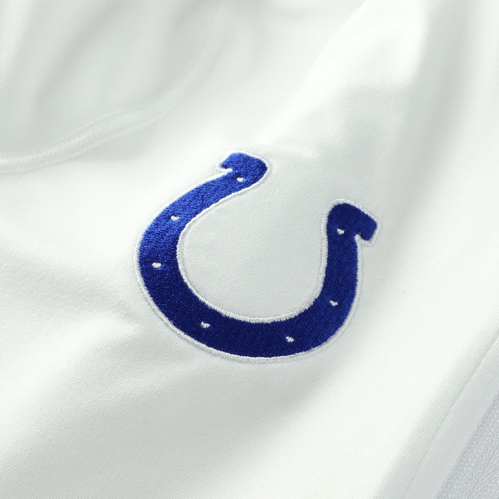 Indianapolis Colts Women's Sport Playa Vista IslandZone Quarter-Zip Jacket White - Tommy Bahama
