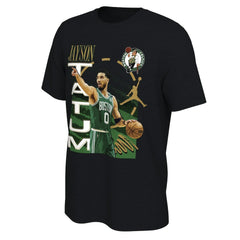 NBA - Jayson Tatum Boston Celtics Jordan Brand Player T-Shirt - Black