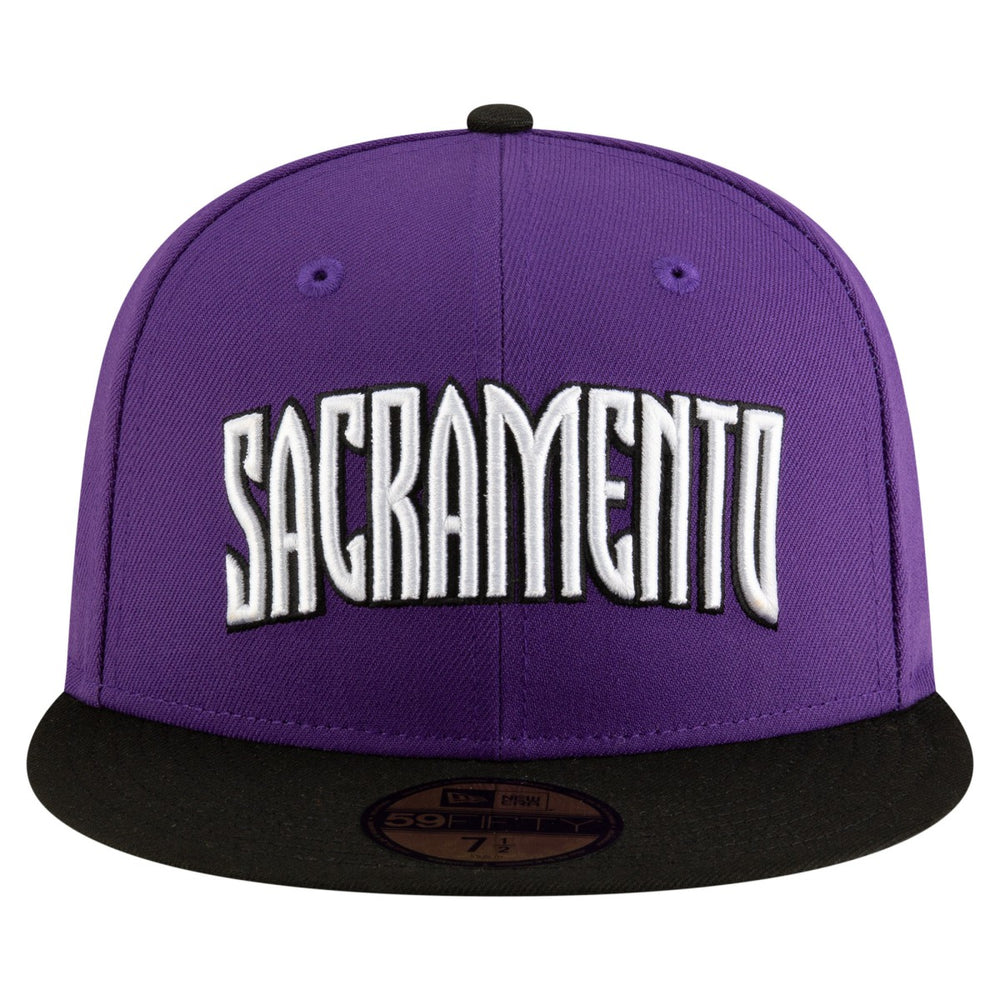 New Era - Sacramento Kings 2024/25 Classic Edition Jersey Hook 59FIFTY Fitted Hat - Purple/Black