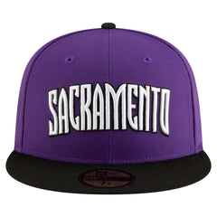 New Era - Sacramento Kings 2024/25 Classic Edition Jersey Hook 59FIFTY Fitted Hat - Purple/Black