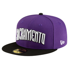 New Era - Sacramento Kings 2024/25 Classic Edition Jersey Hook 59FIFTY Fitted Hat - Purple/Black