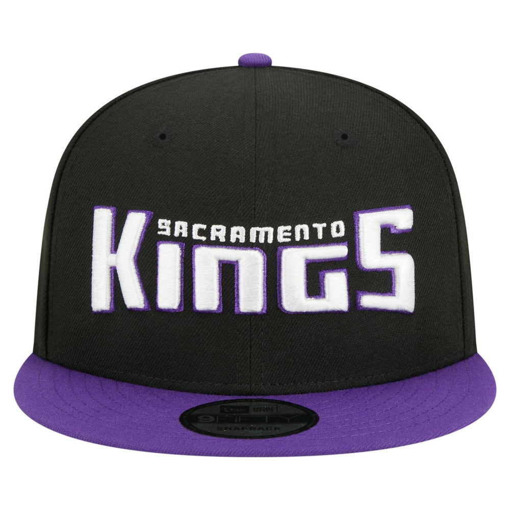 New Era - Sacramento Kings Jersey Hook Statement Edition 9FIFTY Snapback Hat - Black/Purple