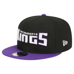 New Era - Sacramento Kings Jersey Hook Statement Edition 9FIFTY Snapback Hat - Black/Purple