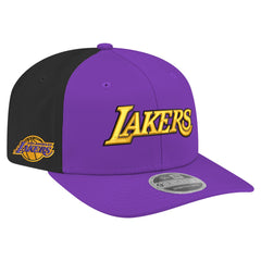 New Era - Los Angeles Lakers Statement Edition Jersey Hook 9SEVENTY Stretch-Snap Hat - Purple