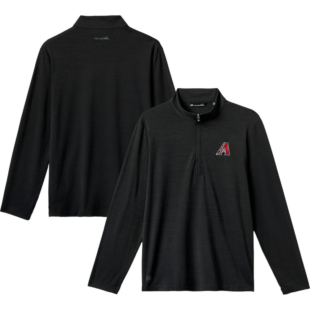 Arizona Diamondbacks TravisMathew The Heater Quarter-Zip Pullover Top for sale