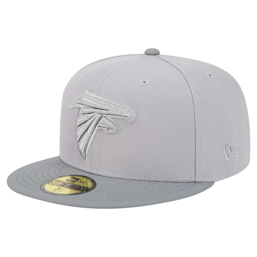 Atlanta Falcons New Era Iron Cloud 59FIFTY Fitted Hat Gray/Graphite - NFL