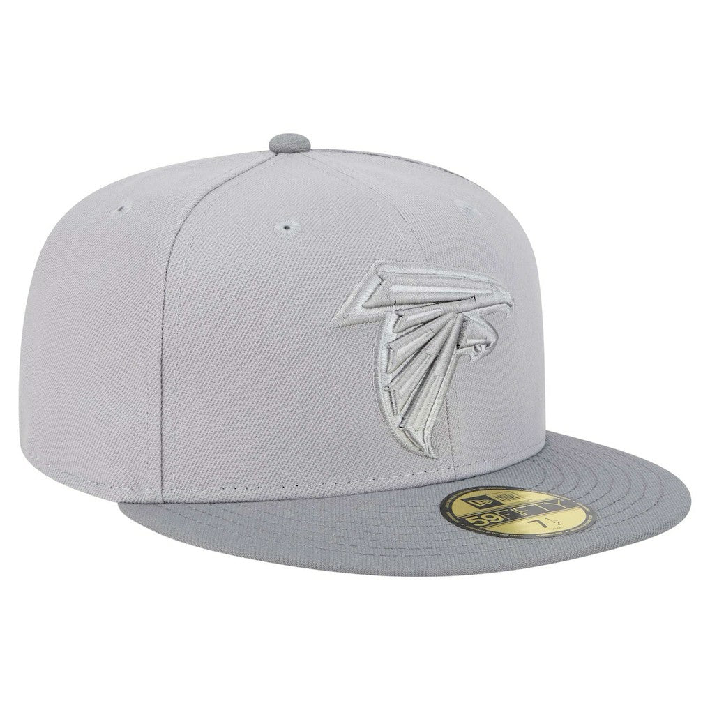 Atlanta Falcons New Era Iron Cloud 59FIFTY Fitted Hat Gray/Graphite - NFL