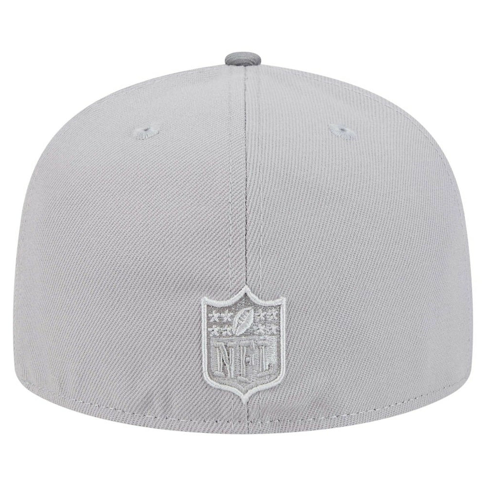 Atlanta Falcons New Era Iron Cloud 59FIFTY Fitted Hat Gray/Graphite - NFL