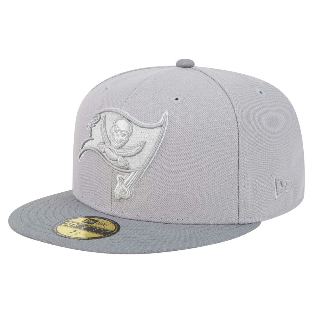 Tampa Bay Buccaneers New Era Iron Cloud 59FIFTY Fitted Hat Gray/Graphite - NFL