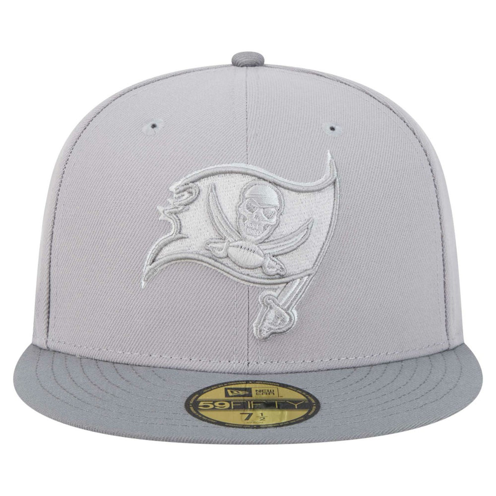 Tampa Bay Buccaneers New Era Iron Cloud 59FIFTY Fitted Hat Gray/Graphite - NFL