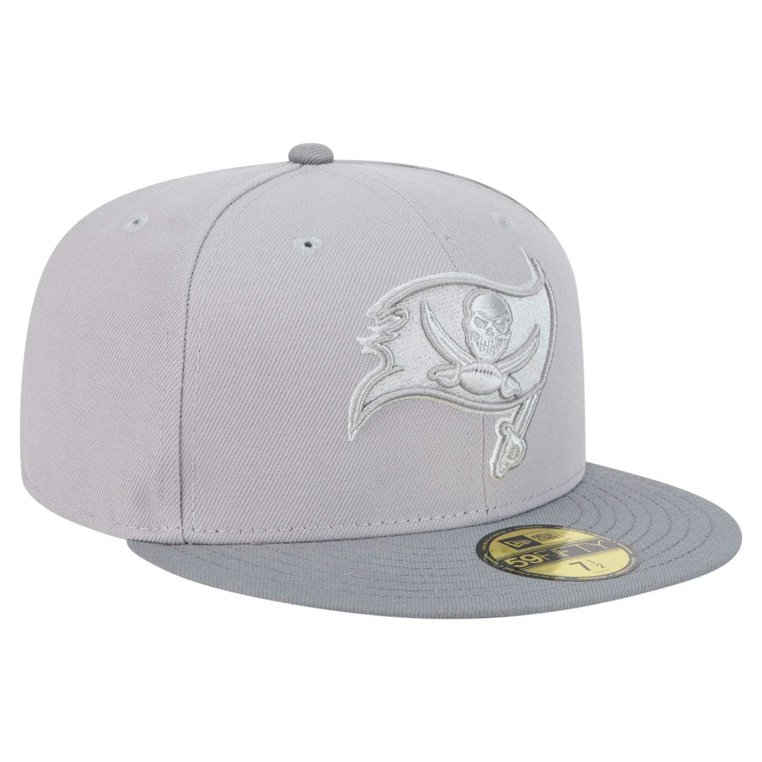 Tampa Bay Buccaneers New Era Iron Cloud 59FIFTY Fitted Hat Gray/Graphite - NFL