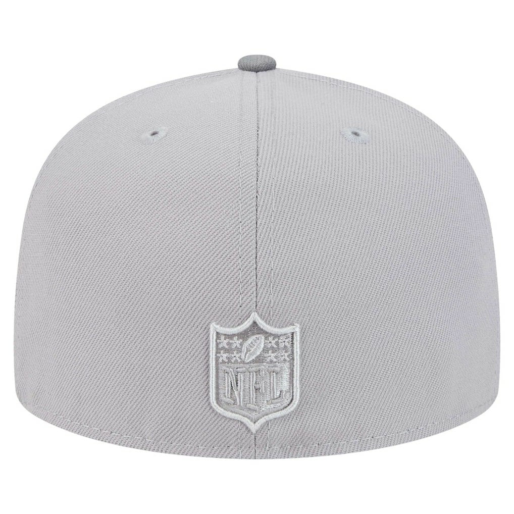 Philadelphia Eagles New Era Iron Cloud 59FIFTY Fitted Hat Gray/Graphite - NFL