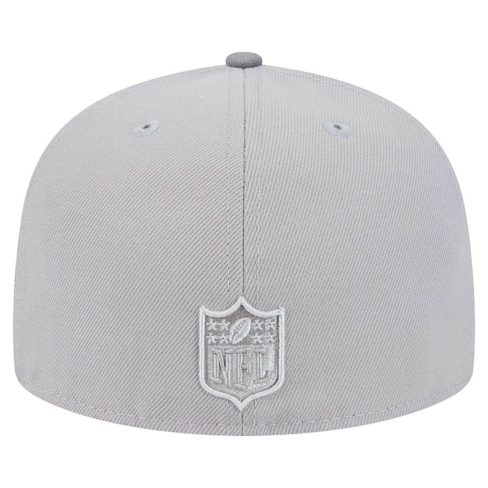 Philadelphia Eagles New Era Iron Cloud 59FIFTY Fitted Hat Gray/Graphite - NFL
