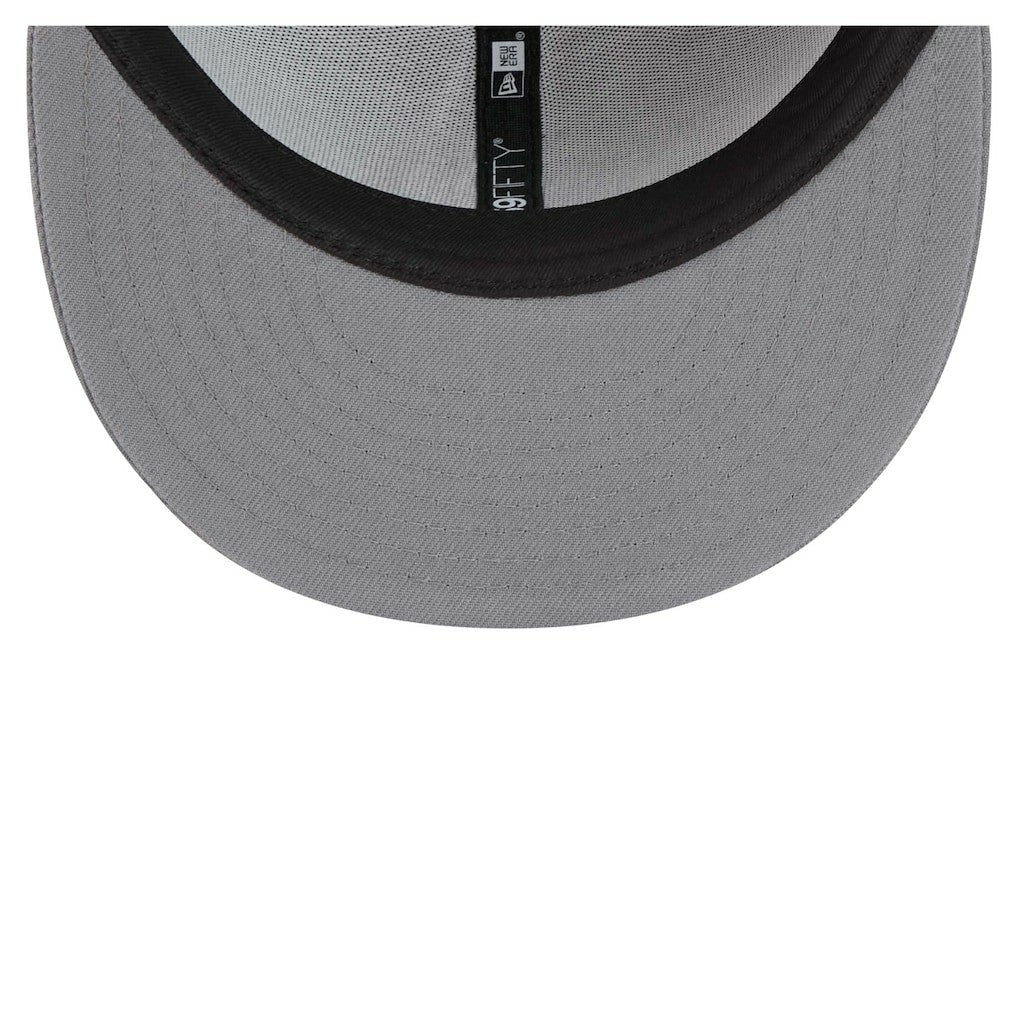 Philadelphia Eagles New Era Iron Cloud 59FIFTY Fitted Hat Gray/Graphite - NFL